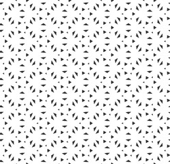 Abstract geometric Seamless pattern . Repeating geometric Black and white texture. geometric decoration