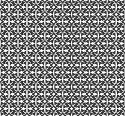 Abstract geometric Seamless pattern . Repeating geometric Black and white texture. geometric decoration