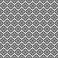 Abstract geometric Seamless pattern . Repeating geometric Black and white texture. geometric decoration