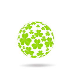 クローバー　エコ　三つ葉　ハート　エコロジー