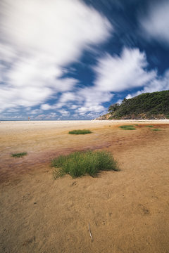 Cylinder beach on Stradbroke Island, Queensland