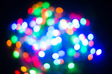 Bokeh - Abstract blurred background - Colorful