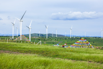 Fototapeta premium wind turbines