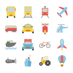 transport icon vector