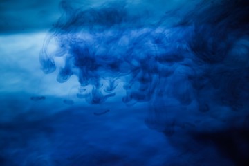 abstract image under water