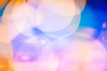 Bokeh - Abstract blurred background - Colorful