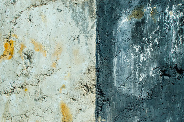 Old cement wall with crack backgrounds