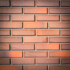 brick wall.