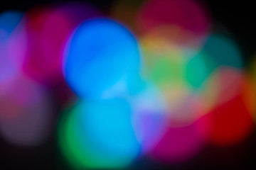 Bokeh - Abstract blurred background - Colorful