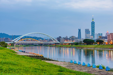 Taipei riverside park