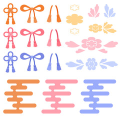 組紐　文様　セット