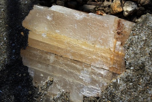 Calcite, raw crystal