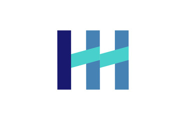 HH Ribbon Letter Logo 