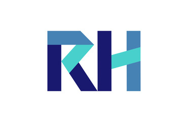 RH Ribbon Letter Logo 