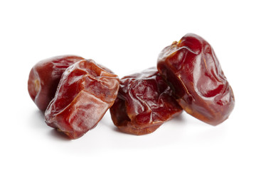 date fruit isolated on white