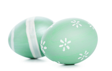 easter background. isolated on white