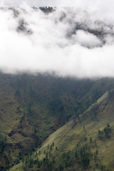 Landscape view over Toba lake,Sumatra island,Indonesia