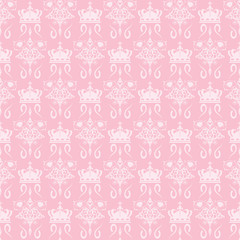Vintage pink background