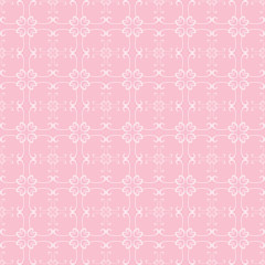 Decorative pink wallpaper
