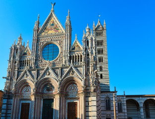 Fototapeta na wymiar Siena Cathedral, Tuscany, Italy