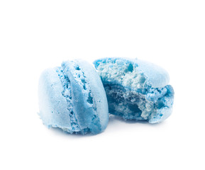 Macaron cookie isolated