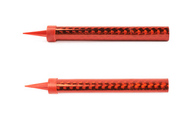 Sparkler candle isolated