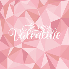 Happy Valentines Day Hand Drawing Vector Lettering design.