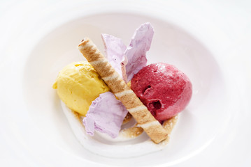 fruit ice cream