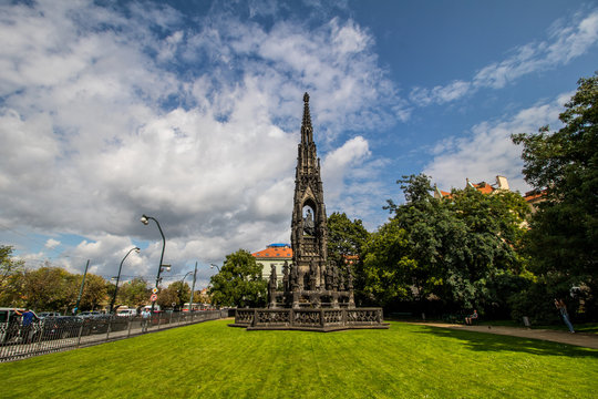 Kranner Springbrunnen in Prag, Tschechische Republik
