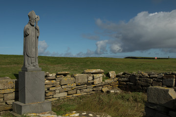 Saint Patrick at Downpatrick head
