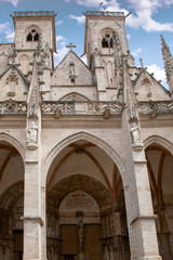 Sémur en Auxois, Collégiale notre dame, Côte d'Or, Bourgogne, France