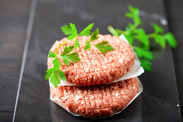 Burger cutlets