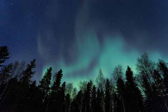 Northern Lights In Oulu Finland