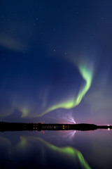 northern lights in Oulu finland