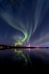 northern lights in Oulu finland