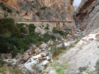former scary route caminito del rey in el chorro