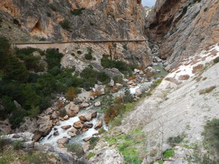 former scary route caminito del rey in el chorro