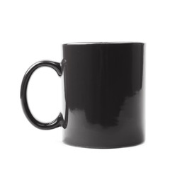 Ceramic cup isolated