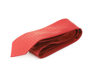 Folded tie isolated