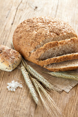 Fresh homemade bread