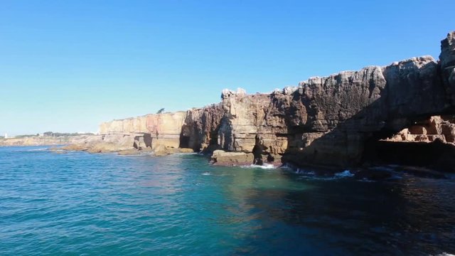 boca do inferno famous view ocean lisbon
