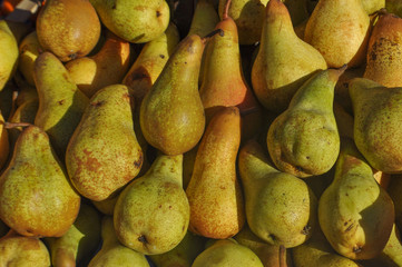 green pear fruit food