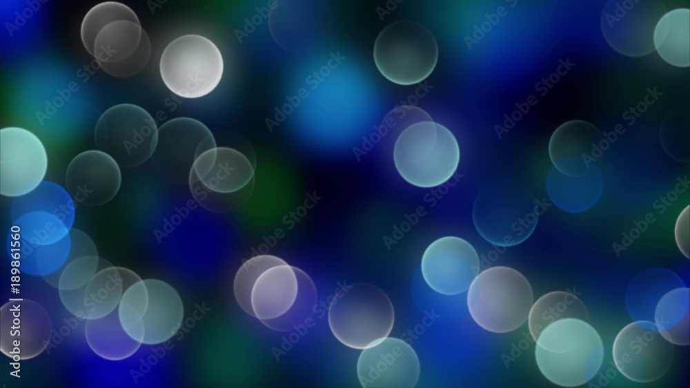 Canvas Prints blue bokeh background created by neon lights.