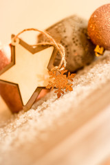 Golden Christmas Decoartion | goldenen Weihnachtsdekoration