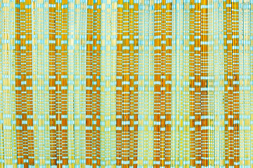 Native Thai style papyrus sitting mat.