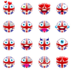 United Kingdom Flag Emojis