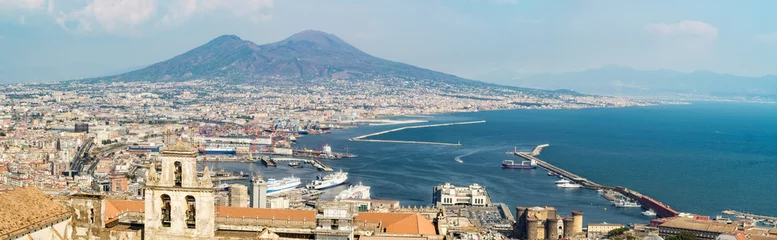 Cercles muraux Naples Horizon de Naples de Castel Sant& 39 Elmo, Italie