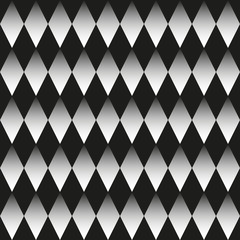 Background of black and white rhombuses