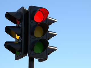 Traffic Light 3d illustration