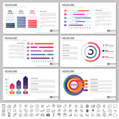Modern Elements of infographics for presentations templates for banner